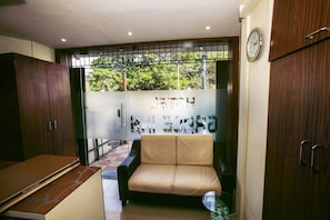 Sala de estar en el lobby