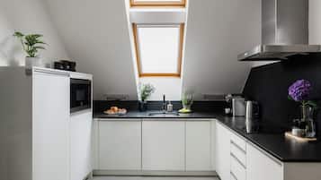 Appartement Deluxe, terrasse | Cuisine privée