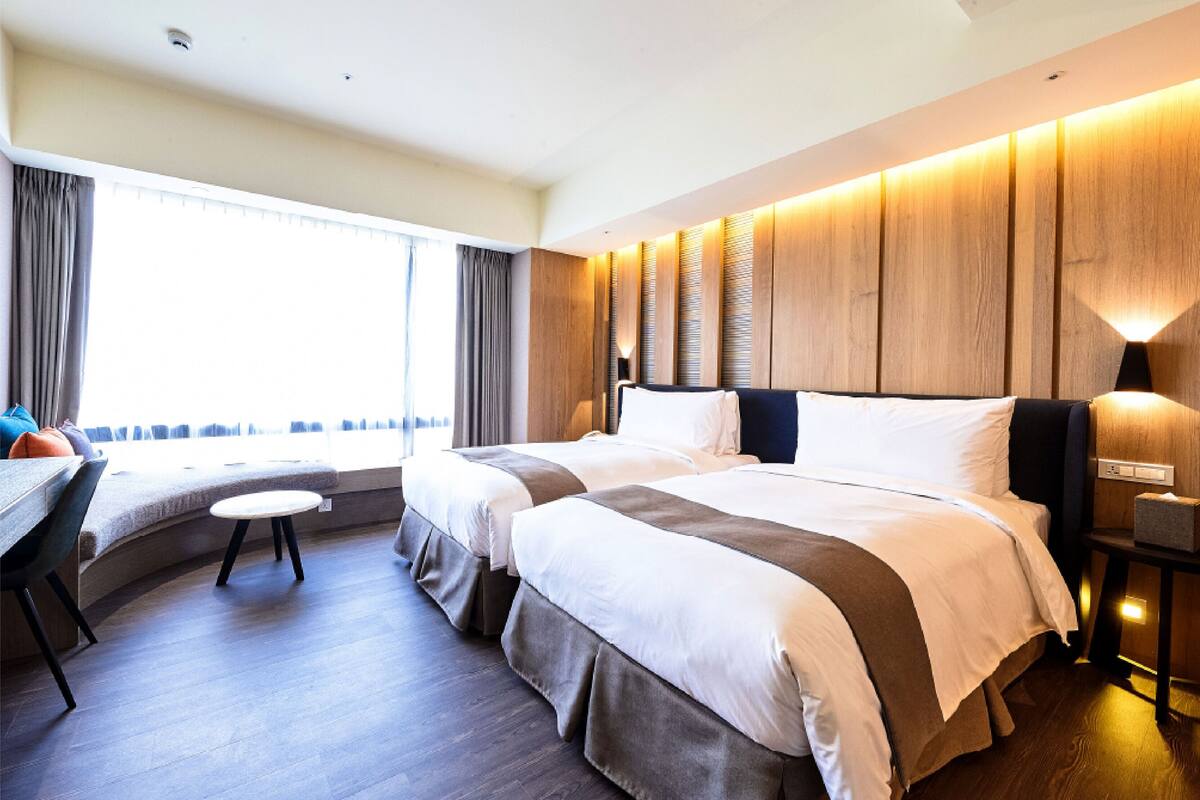 ห้องสแตนดาร์ดทวิน | เครื่องนอนระดับพรีเมียม, ผ้านวมขนเป็ด, มินิบาร์ฟรี, ตู้นิรภัยในห้องพัก