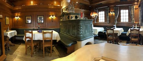 Frühstück, Mittagessen und Abendessen