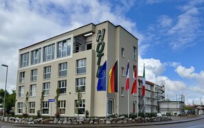 Voorkant van accommodatie