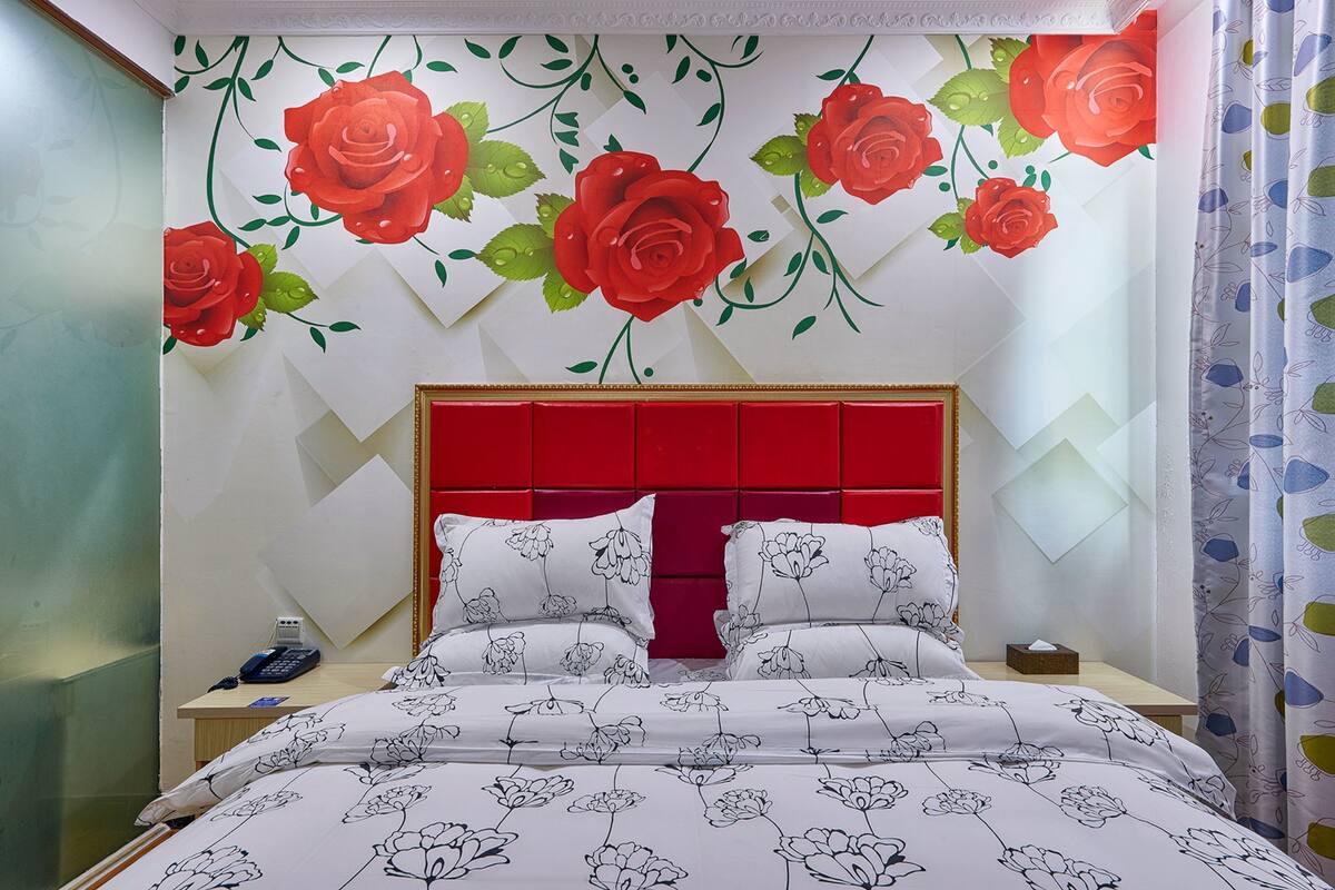 Chambre Double Standard | Bureau, rideaux occultants, Wi-Fi gratuit