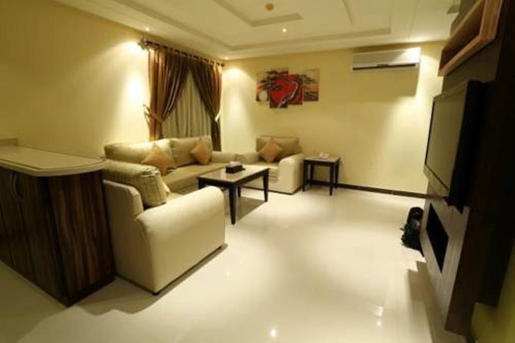 Superior Apartment, 1 Bedroom, City View | Living room | 42-inch LED TV with cable channels, TV