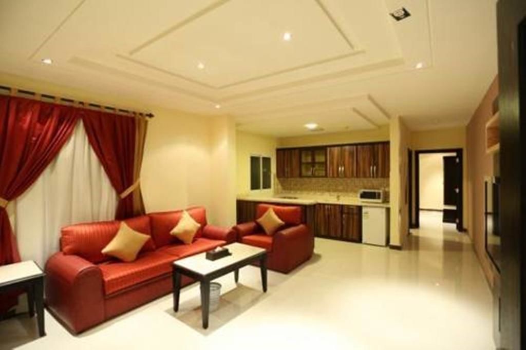 Superior Apartment, 1 Bedroom, City View | Living area | 42-inch LED TV with cable channels, TV