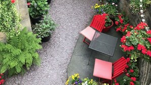 Blick von der Unterkunft