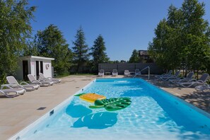 Seasonal outdoor pool - Domki  Polanki 23 (Wicko)