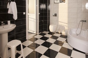 Chambre Double, vue mer | Salle de bain