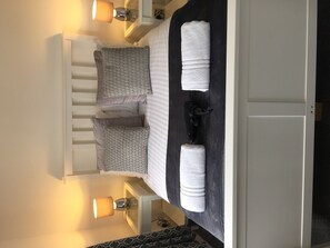 Deluxe-Haus, 3 Schlafzimmer | 3 Schlafzimmer, Bettwäsche aus ägyptischer Baumwolle