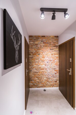 Design-Apartment | 1 Schlafzimmer, Bügeleisen/Bügelbrett, Zustellbetten, kostenloses WLAN