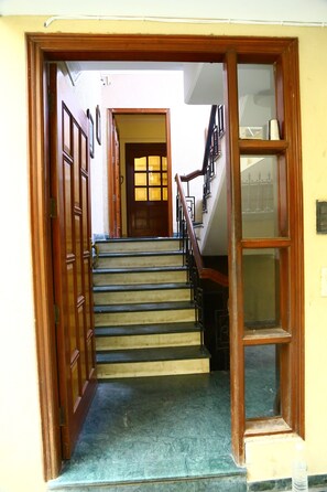 Interior entrance