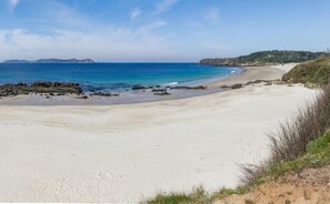 Beach nearby, white sand