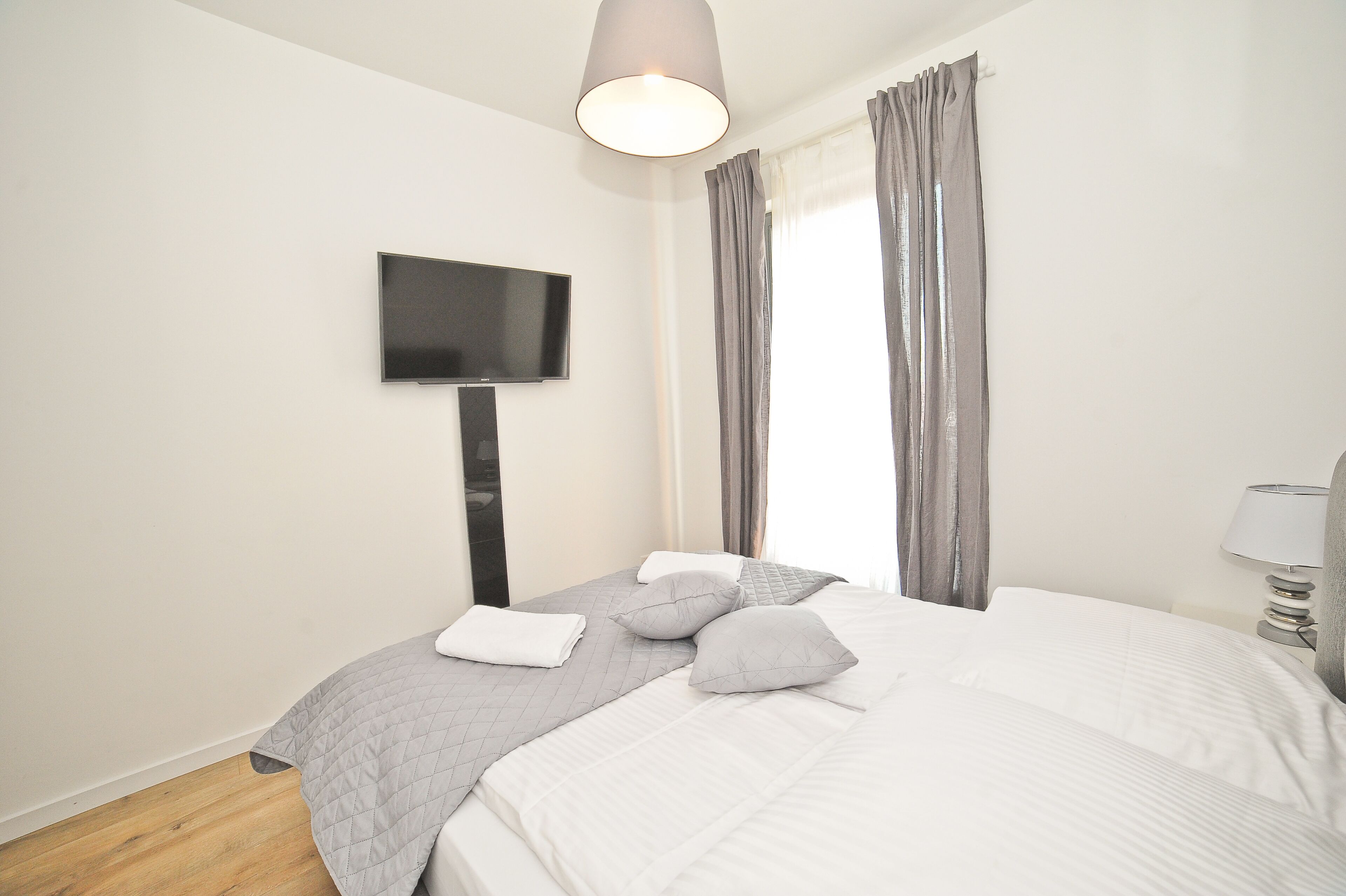 Superior appartement, balkon | 1 slaapkamer, beddengoed