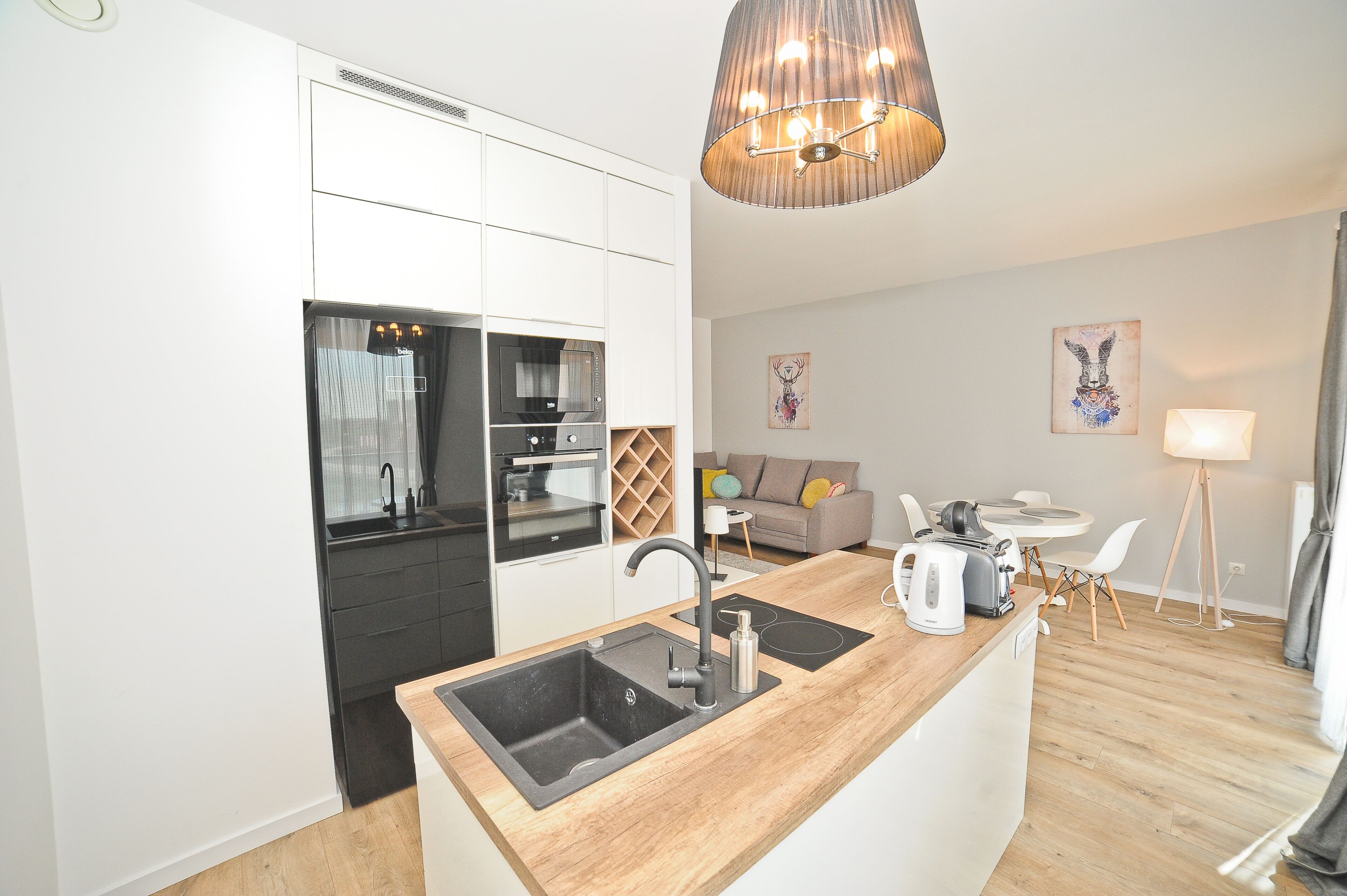 Superior appartement, balkon | Privékitchenette