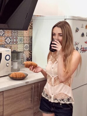 Gratis kontinental frukost varje dag