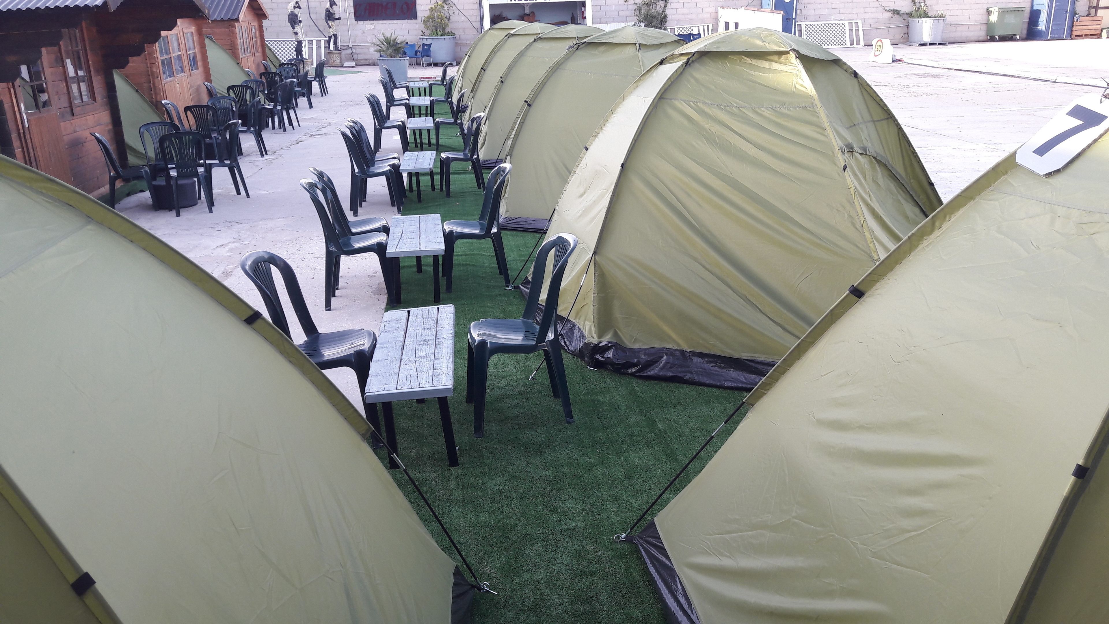 Tente (3 people) | Draps fournis, accès pour personnes à mobilité réduite
