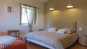 Værelse (Echappée belle) | Gratis baby-/barnesenge, gratis Wi-Fi, sengetøj