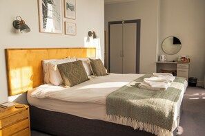 Family Room | In-room safe, iron/ironing board, free wired Internet, bed sheets - The Kingswood Hotel (Sidmouth)