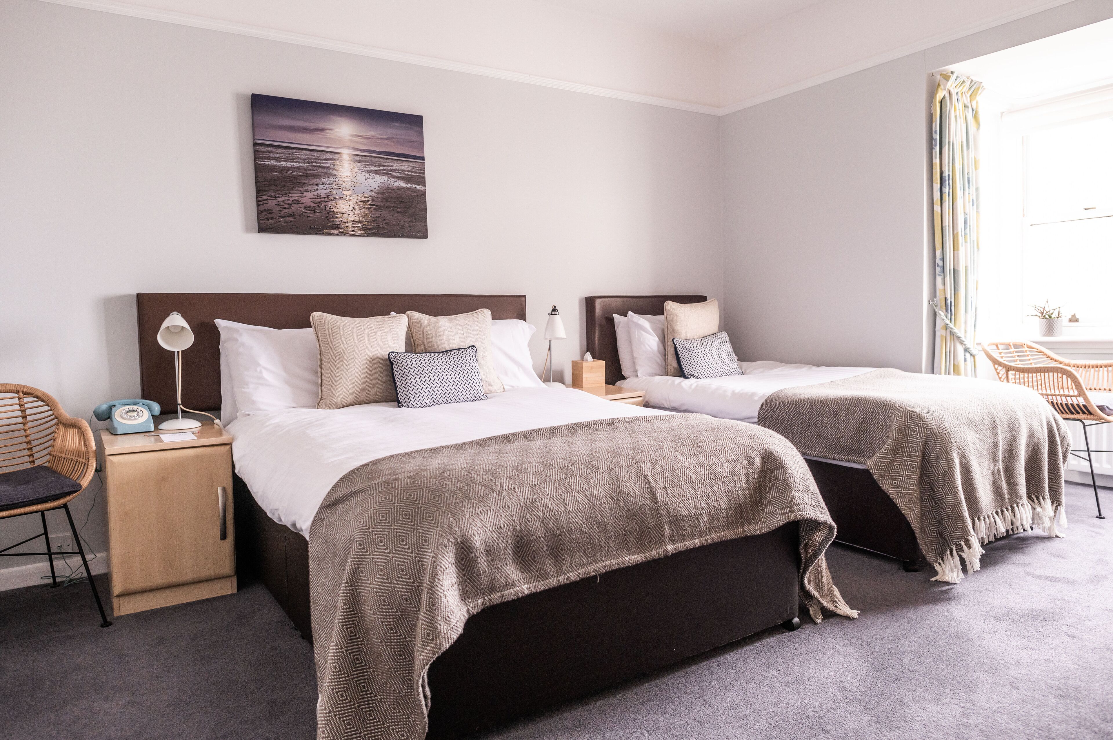 Chambre Supérieure Double ou avec lits jumeaux, 1 chambre, vue mer