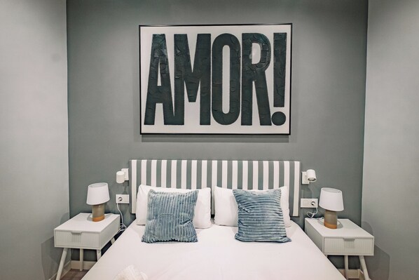 Down comforters, free WiFi, bed sheets