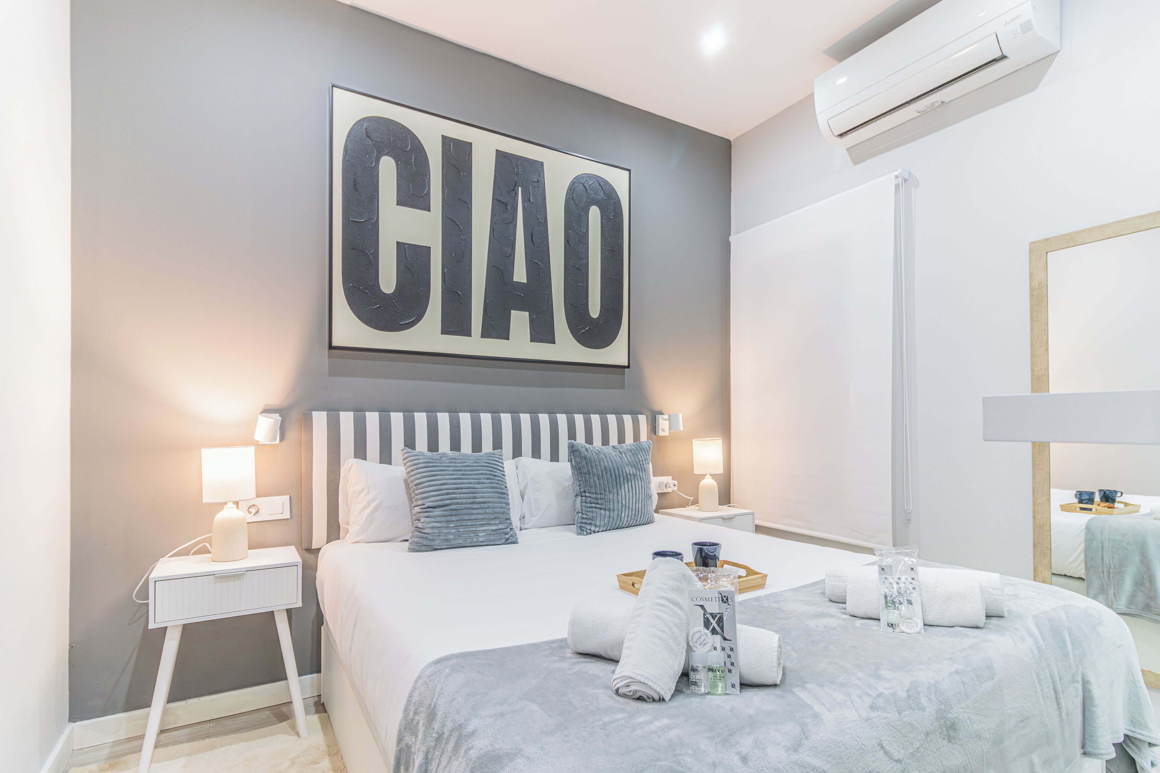 Edredón, wifi gratis y ropa de cama 