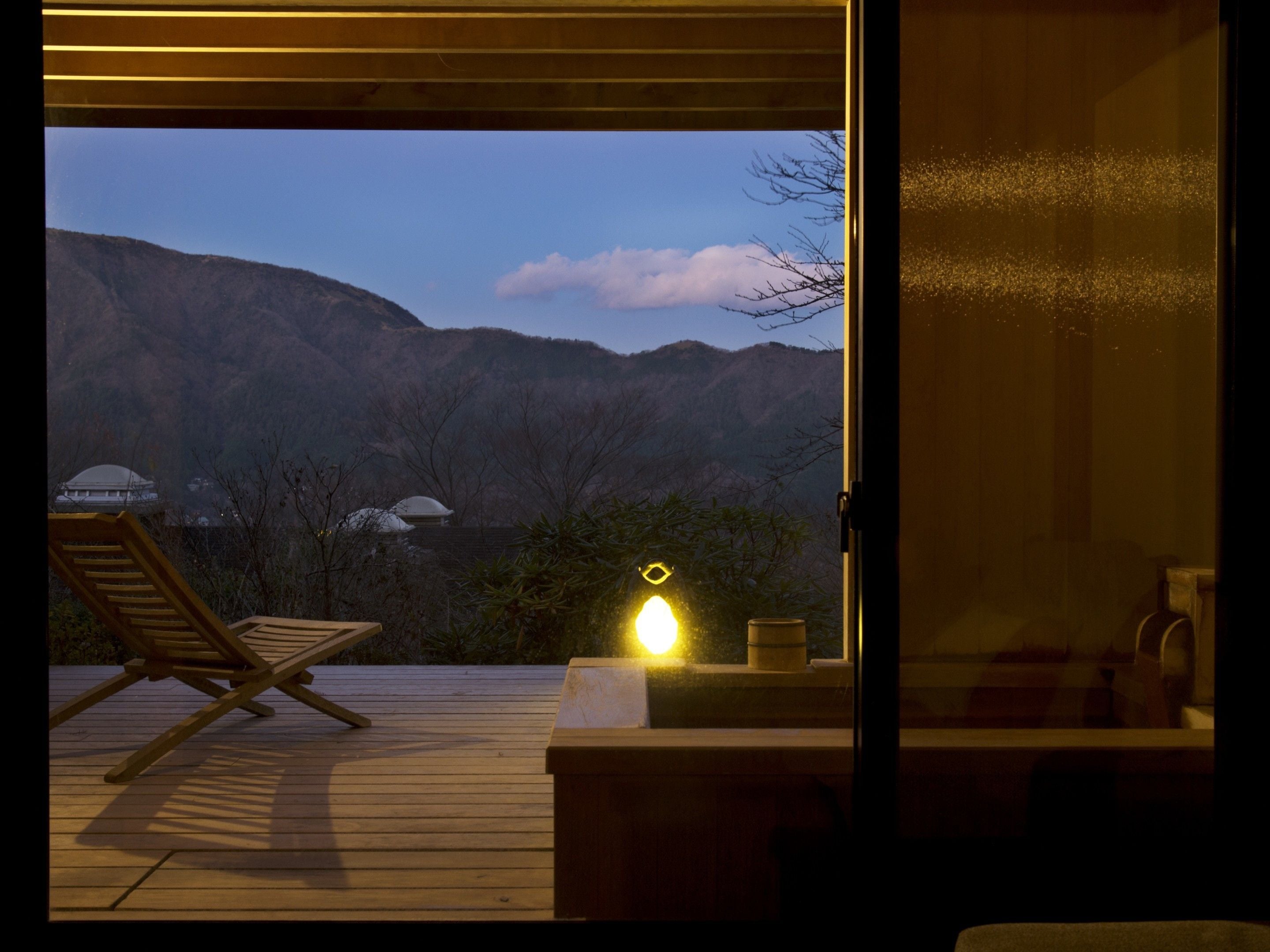 部屋からの景観