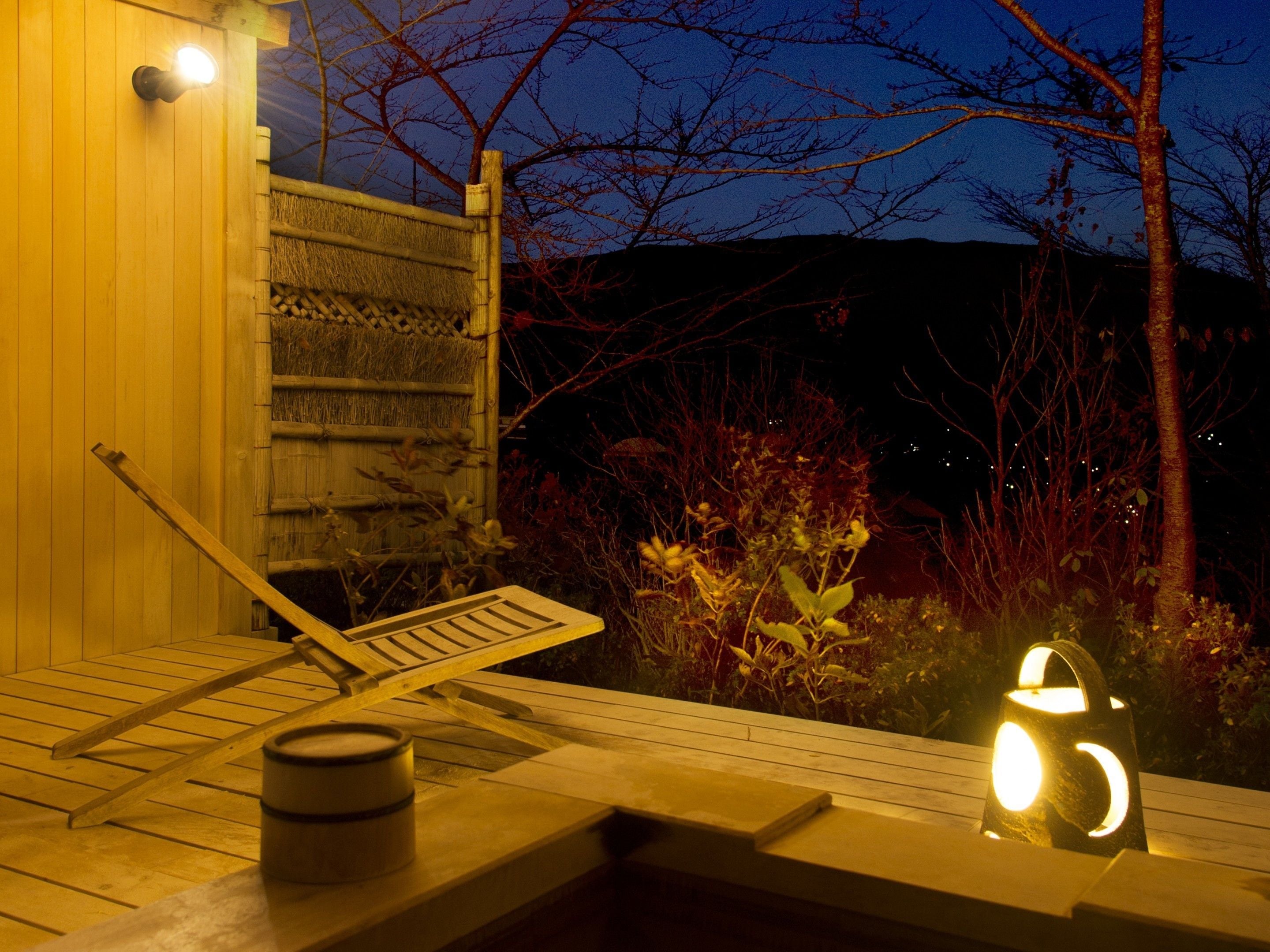 Twin Room w/ Private Onsen & Terrace (1F) Halfboard (Breakfast & Dinner), Check-in 3pm-6pm | View from room