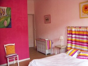 Iron/ironing board, free cots/infant beds, free WiFi, bed sheets