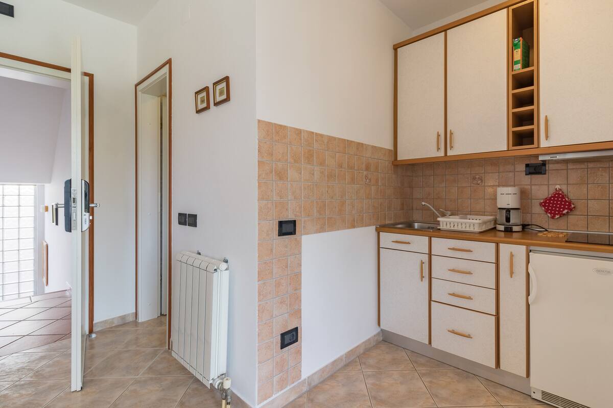 Appartement, 1 chambre (86/148) | Cuisine privée | Cafetière-théière, réfrigérateur, surface de cuisson
