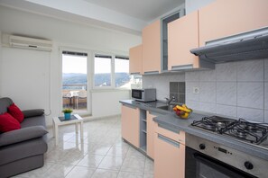 Appartement Standard, 2 chambres (629/1569) | Cuisine privée | Réfrigérateur, cafetière/bouilloire