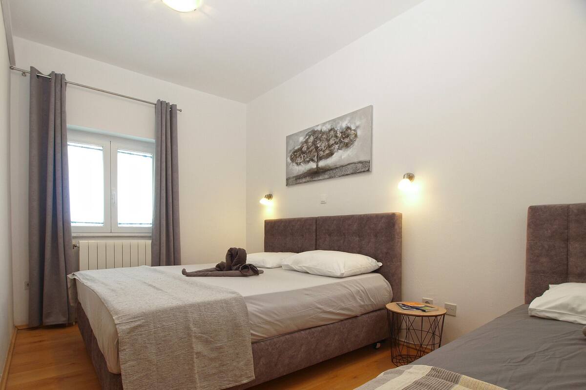 Apartment, 2 Schlafzimmer (810/1890) | 1 Schlafzimmer, Bügeleisen/Bügelbrett, kostenloses WLAN, Bettwäsche