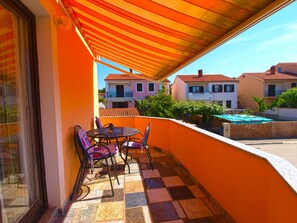 Apartment, 2 Bedrooms (768/1790) | Terrace/patio - Apartments Zdravko 768 (Fazana)