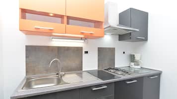 Leilighet, 1 soverom (295/1062) | Eget kjøkken | Kjøleskap, kaffetrakter/tekoker og vannkoker