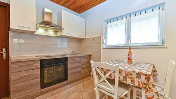 Departamento, 1 habitación (929/2198) | Cocina privada | Refrigerador, cafetera y tetera y tetera eléctrica