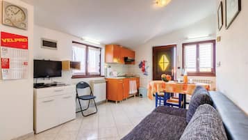 Departamento, 1 habitación (1495/14371) | Área de sala de estar | Televisión de pantalla plana