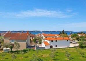 Blick von der Unterkunft