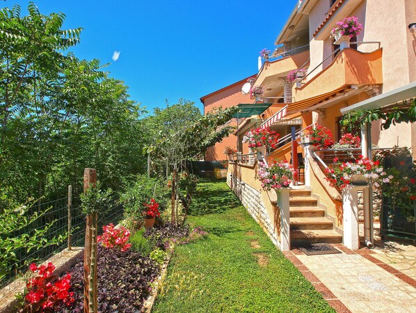 Fassade der Unterkunft