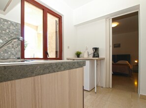 Apartment, 1 Bedroom (718/1671) | Living area | TV - Apartments Grace 718 (Fazana)