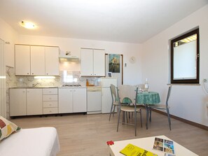 Appartement, 1 chambre (66/1059) | Cuisine privée | Réfrigérateur, surface de cuisson, cafetière-théière