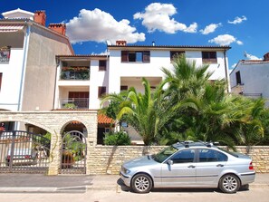 Fassade der Unterkunft