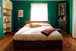 Egyptian cotton sheets, premium bedding, down duvets, memory-foam beds