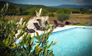 Seasonal outdoor pool - La Bastide Saint Victor (Puyvert)