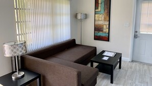 Standard Cottage, 2 Bedrooms (2 Bedroom House 2) | Living room | Flat-screen TV - Atlantic Beach & Harbor Resort (Lauderdale-by-the-Sea)