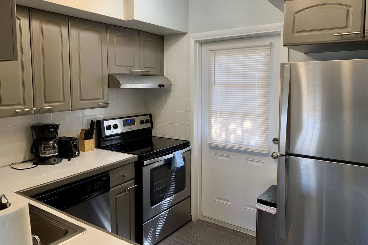 Standard Cottage, 2 Bedrooms (1 Bedroom Apartment) | Private kitchen | Full-sized fridge, microwave, stovetop, coffee/tea maker