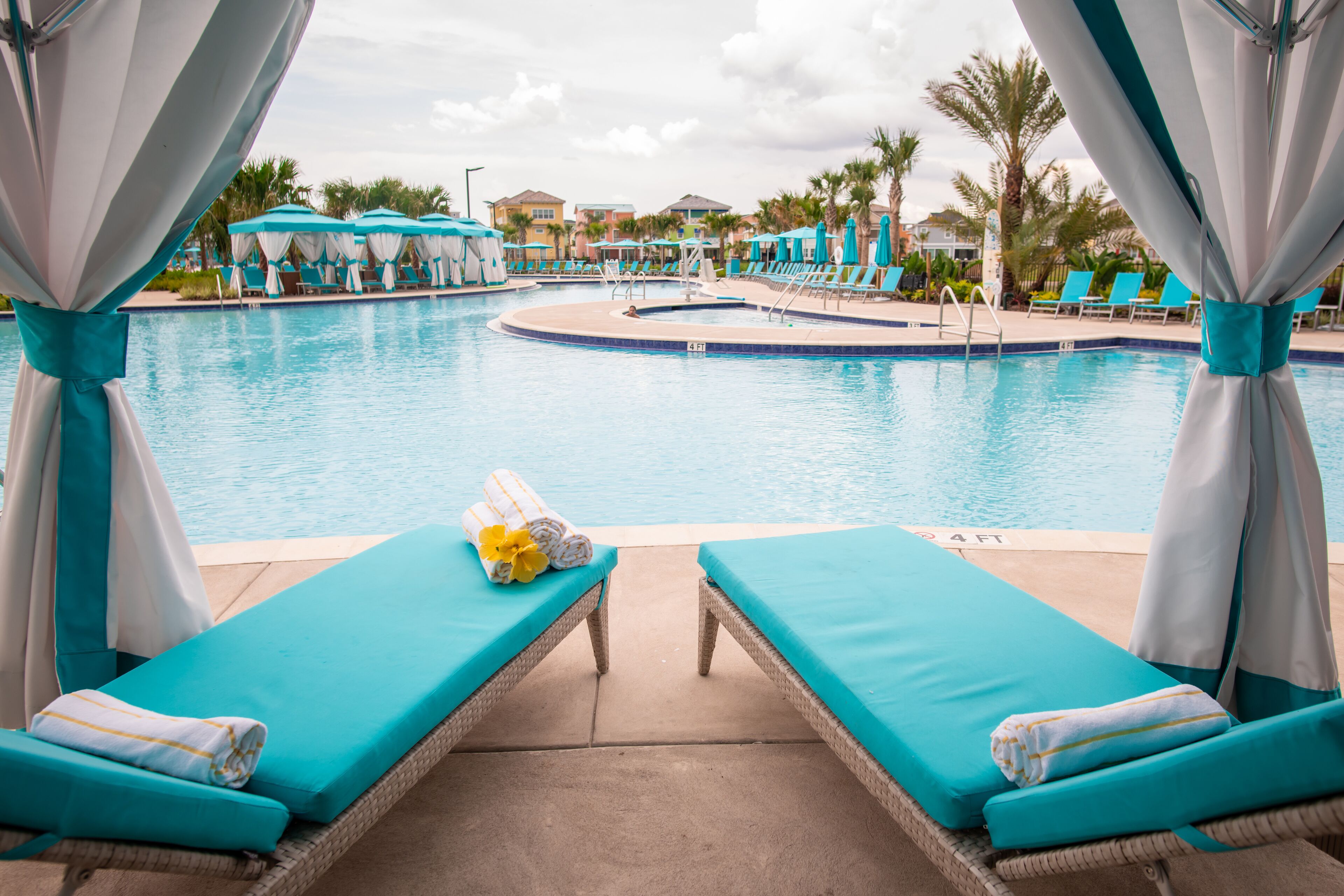 3 outdoor pools, pool cabanas (surcharge), pool umbrellas