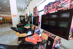 Área de juegos infantiles bajo techo