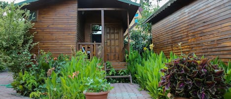 Bungalov | 1 yatak odası, masa, ses yalıtımı, ücretsiz kablosuz İnternet