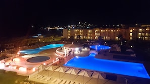Indoor pool, 3 outdoor pools, free pool cabanas, pool umbrellas