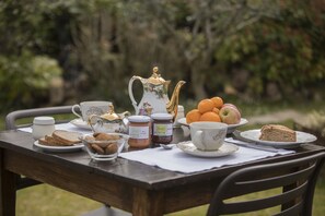 Kontinental frokost er inkludert hver dag