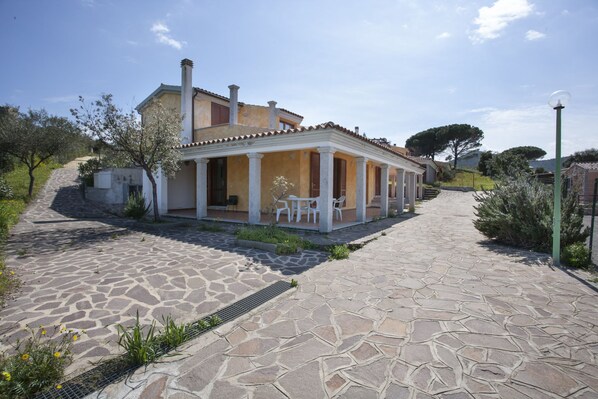 Façade de l’hébergement