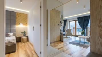 Exclusive Apartment, 1 Bedroom | 1 bedroom, iron/ironing board, free WiFi, bed sheets